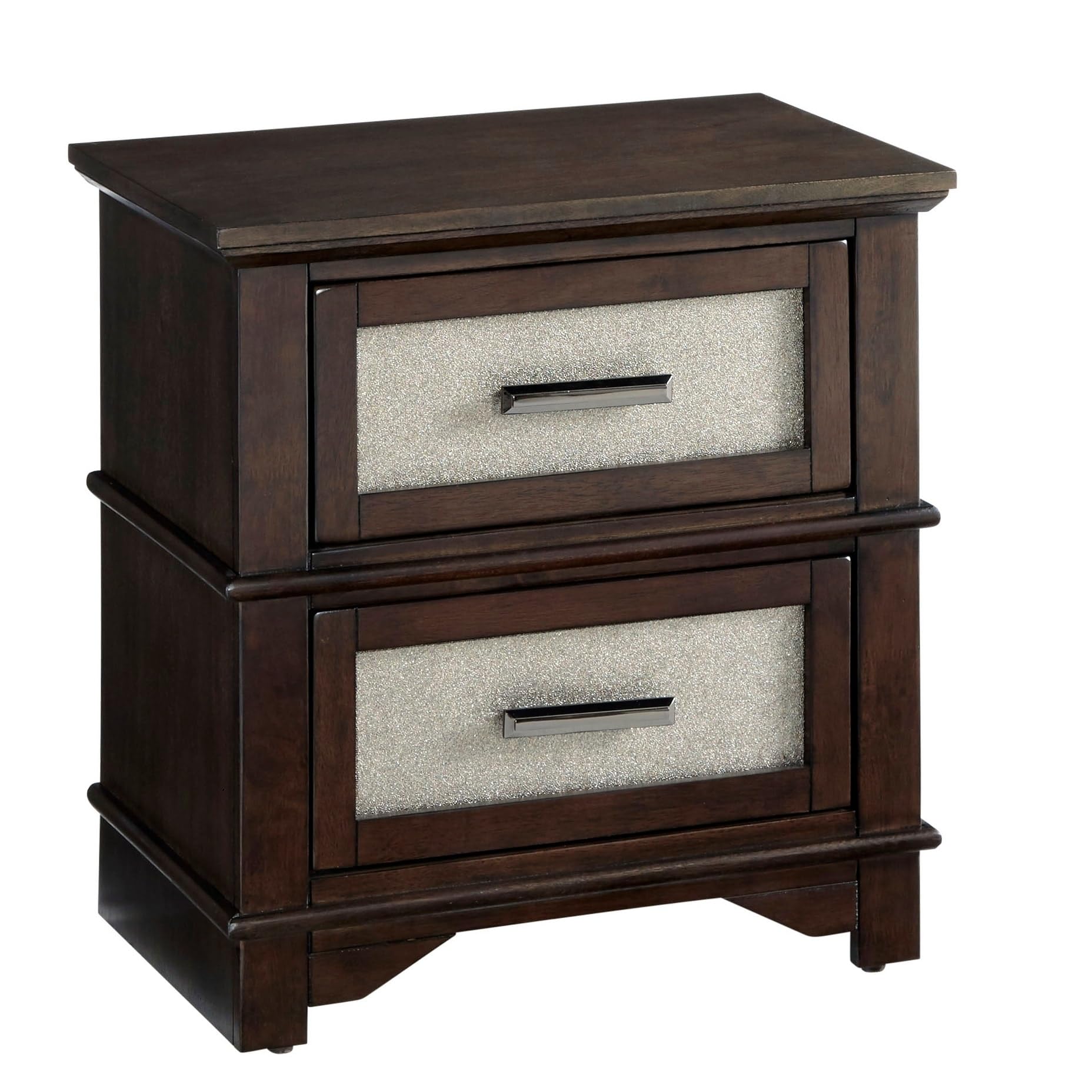 Progressive Furniture Dazzle Nightstand, Brown